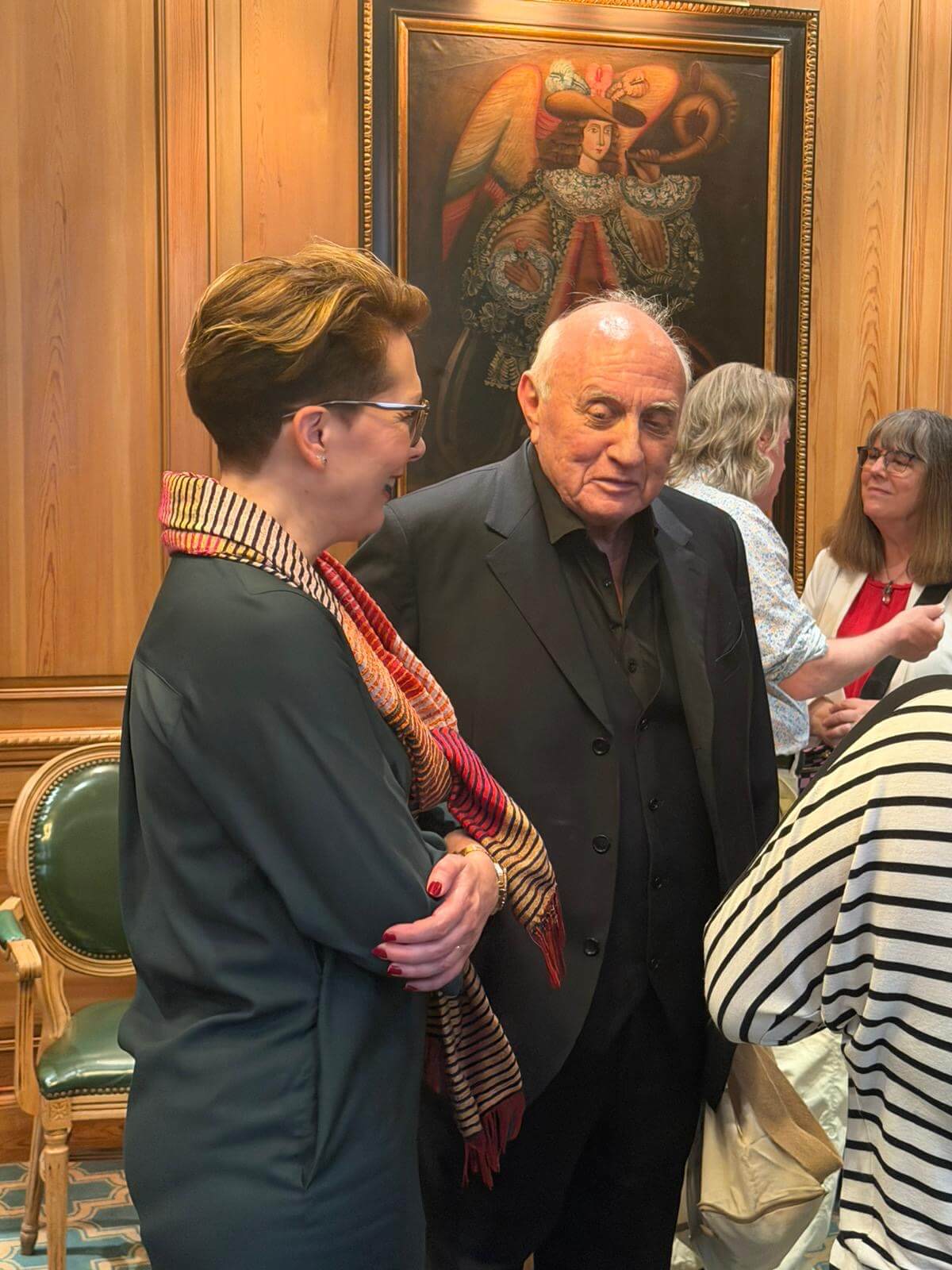 Linda Graanoogst met Richard Bandler